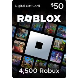 Roblox Gift Card 4500 Robux