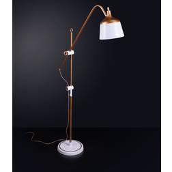 Daylight Anita Copper/White Floor Lamp 73cm