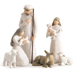 Willow Tree Holy Family Multicolored Prydnadsfigur 24.1cm 5st