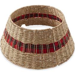 Casafield Collar Natural Seagrass Christmas Tree Skirt