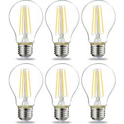 Amazon Basics Edison Screw LED Lamps 7W E27 6pcs