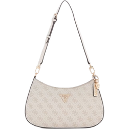 Guess Noelle Quattro G Shoulder Bag - White