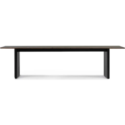 Normann Copenhagen Panel Black/Dark Brown Spisebord 300x90cm