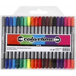 Colortime Double Marker Brilliant Colors 20-pack