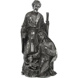 Alexandra House Living Nativity Silver Decoration 38cm