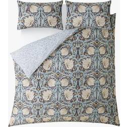 William Morris At Home Pimpernel Duvet Cover Blue (200x200cm)