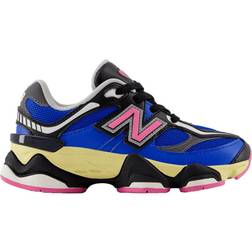 New Balance Little Kid's 9060 - Blue Oasis/Real Pink/Washed Amber