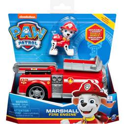 Spin Master Feuerwehr-Auto mit Marshall-Figur Sustainable Basic Vehicle/Basis Fahrzeug Spielzeug für Kinder ab 3 Jahren