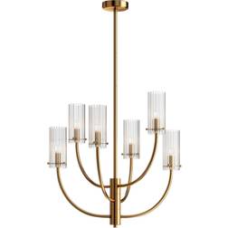 Maytoni Arco Chandelier Gold/Transparent Pendellampa ∅ 61cm
