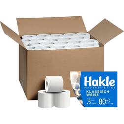 Hakle Classic Toilet Paper 80 Rolls