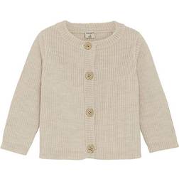 CeLaVi Wool Knitted Cardigan - Dune Melange (330576-2105)