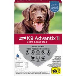 Bayer K9 Advantix II Flea Tick Treatment Extra Large