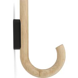 Gejst Hanger Oak/Black Coat Hook 12.8cm