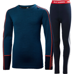 Helly Hansen Junior Lifa Merino Midweight Set - Deep Dive