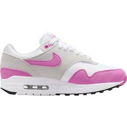 Nike Air Max 1 W - White/Neutral Grey/Black/Playful Pink