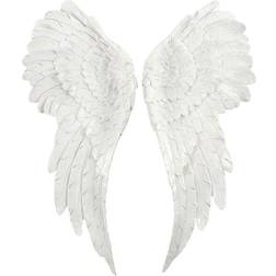 Enchanting Large Glitter Angel Wings White Väggdekor 21.5x54cm