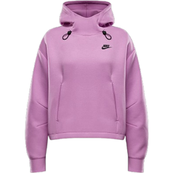 Nike Sportswear Tech Fleece Women's Oversized Hoodie - Beyond Pink/Black