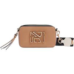 River Island Camera Crossbody Bag - Beige