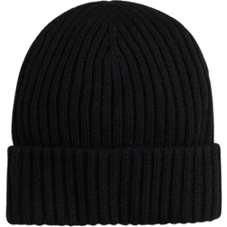 H&M Rib-Knit Beanie - Black