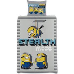 Licens Minions Dynebetræk Gul, Grå (200x140cm)