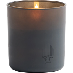 Uyuni Glass Grey LED Candle 10.2cm