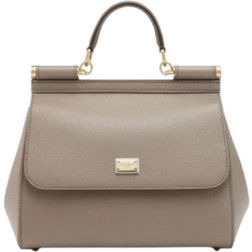 Dolce & Gabbana Sicily Large Handbag - Beige