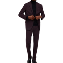 Kenneth Cole The Ready Flex Slim Fit Nested Suit - Wine