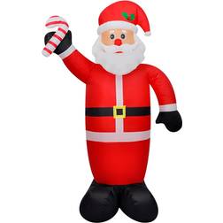 vidaXL Inflatable Decorations Santa Claus with Leds 300cm