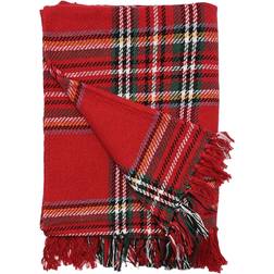 WIDDOP and Co Tartan Blankets Red (150x125cm)