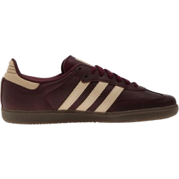 adidas Samba OG - Maroon/Crystal Sand/Gold Metallic