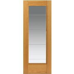 JB Kind Medina Pre-Finished Interior Door Clear Glass (83.8x198.1cm)