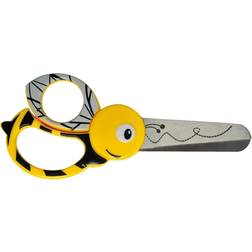 Fiskars Children's Animal Scissors with Bee Motif 130mm