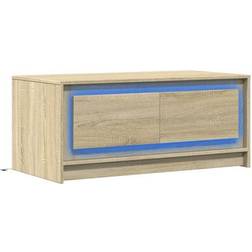vidaXL Engineered Wood Sonoma Oak Sofabord 50x100cm