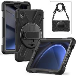 MTK Galaxy Tab A9 Heavy Duty Armor Case With Shoulder Strap