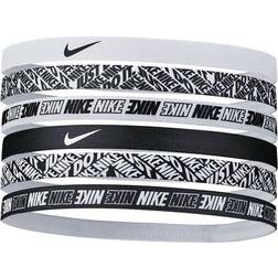 Nike Headband 6er Pack - Schwarz/Weiß