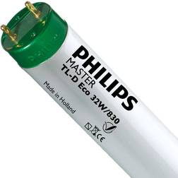 Philips Master TL-D Eco Fluorescent Lamp 32W G13 830