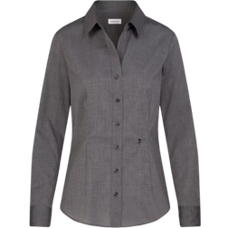 Seidensticker Slim Fit Shirt Blouse - Grey