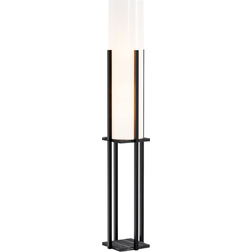 Gisborne Black/White Bodenlampe 146cm