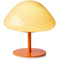 Halo Design Mini Mush Orange Table Lamp 17cm