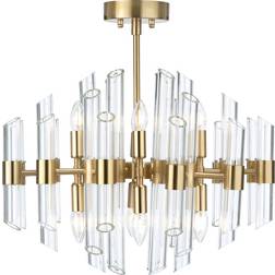 Pacific Lifestyle Brielle Gold/Antique Brass Ceiling Lamp