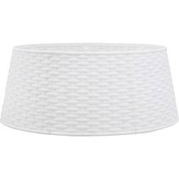 vidaXL 4019953 White Julgransmatta