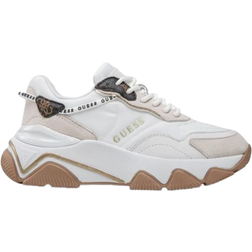 Guess Micola Logo Sneakers - Beige