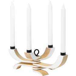 Design House Stockholm Nordic Light White Candle Holder 5.1"