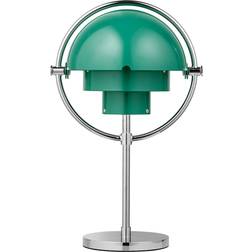 GUBI Multi-Lite Chrome/Teal Green Bordslampa 30cm