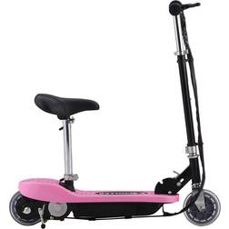 vidaXL Sähköpotkulauta Satulalla 120 W Pinkki