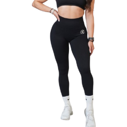 Gtech Women's Valiant Seamless Contour Scrunch Tights - Black
