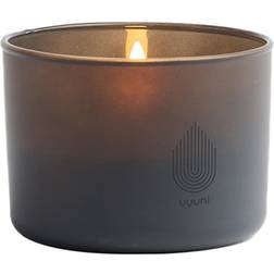 Uyuni Glass Grey LED Candle 6cm