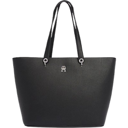 Tommy Hilfiger TH Emblem Tote BLACK One Size