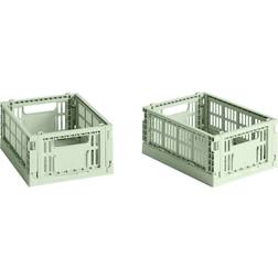 Hay Colour Crate Mini Mint Opbevaringsboks 2stk