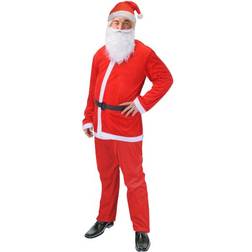 Carousel Home Christmas Santa Claus Father Adult Costume